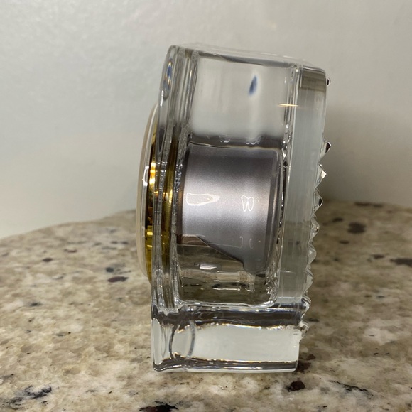 Staiger West Germany Gorgeous Crystal Desk Clock Made in France Unique & Classy - Picture 4 of 10
